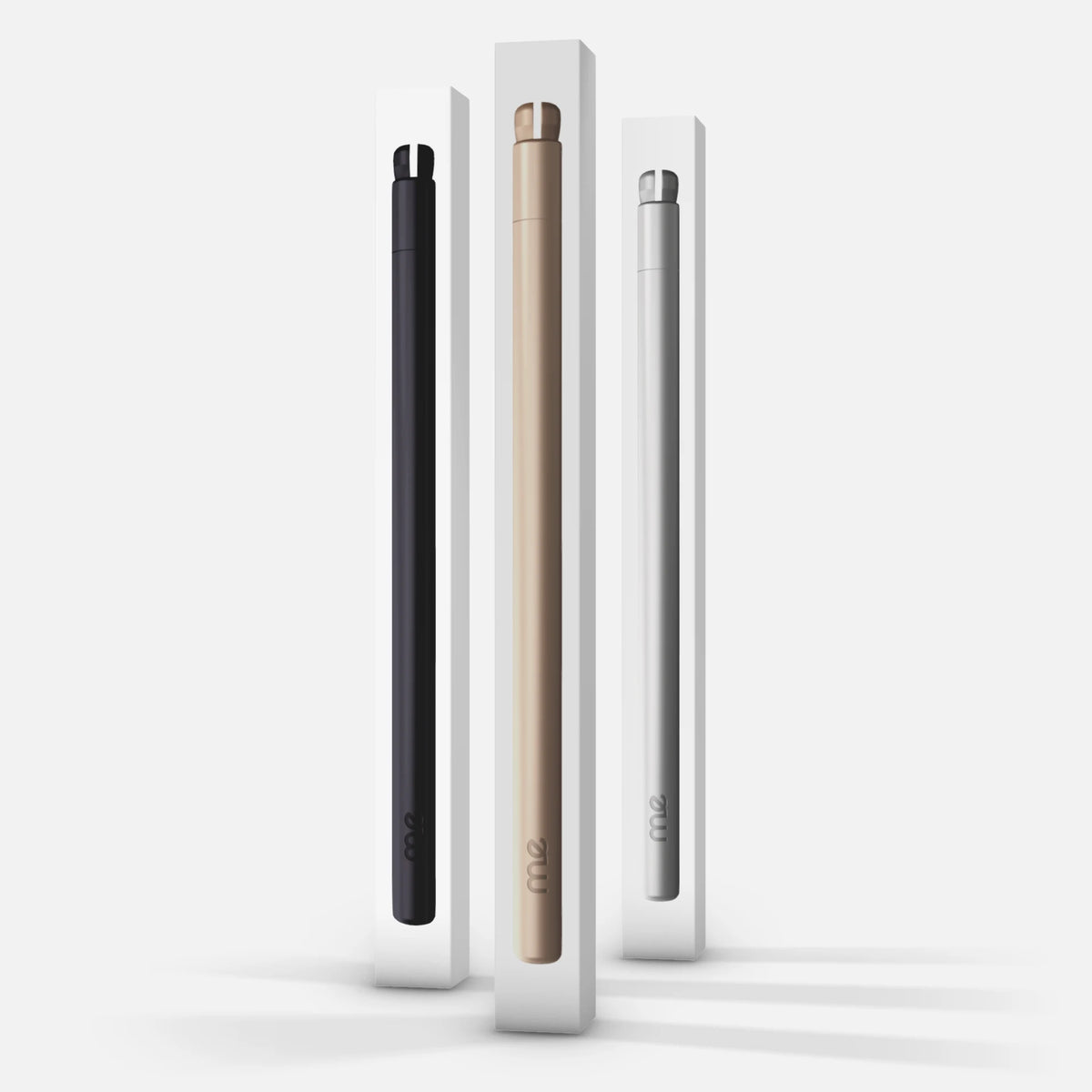 Pencil / Aluminum pen for replaceable disposable refills - Gold